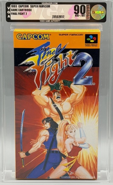 Final Fight 2 Nintendo Super Famicom JP Release Sealed VGA 90 Graded Capcom